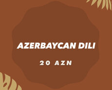 Azərbaycan dili danışiq dərsleri