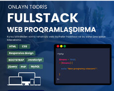 Fullstack/php Web proqramlaşdırma kursu